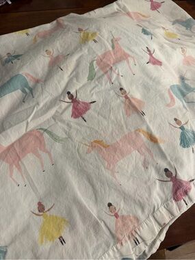Pottery Barn Kids Unicorn Ballerina Sheets - Twin